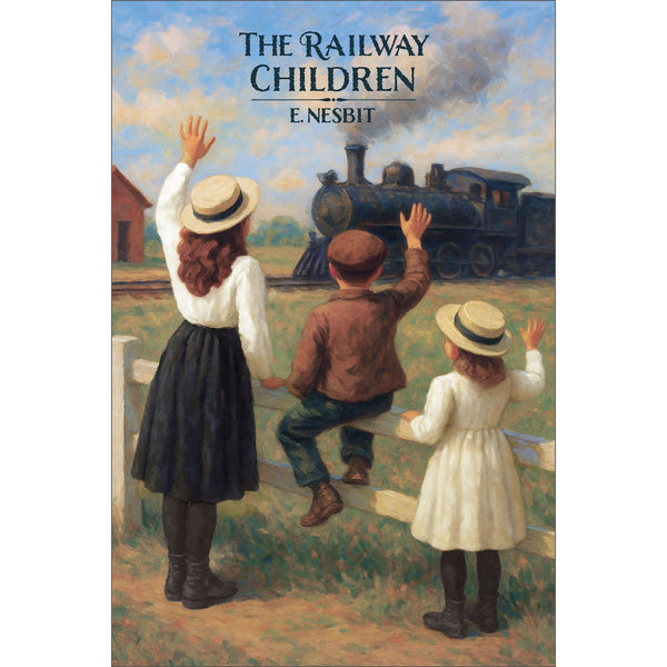 Books About Riding The Rails Railway Children - E. Nesbit – Purple House Press — Classic Books for Kids