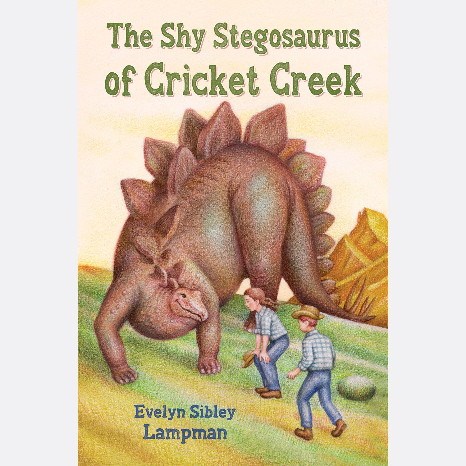 Shy Stegosaurus of Cricket Creek - Evelyn Sibley Lampman – Purple